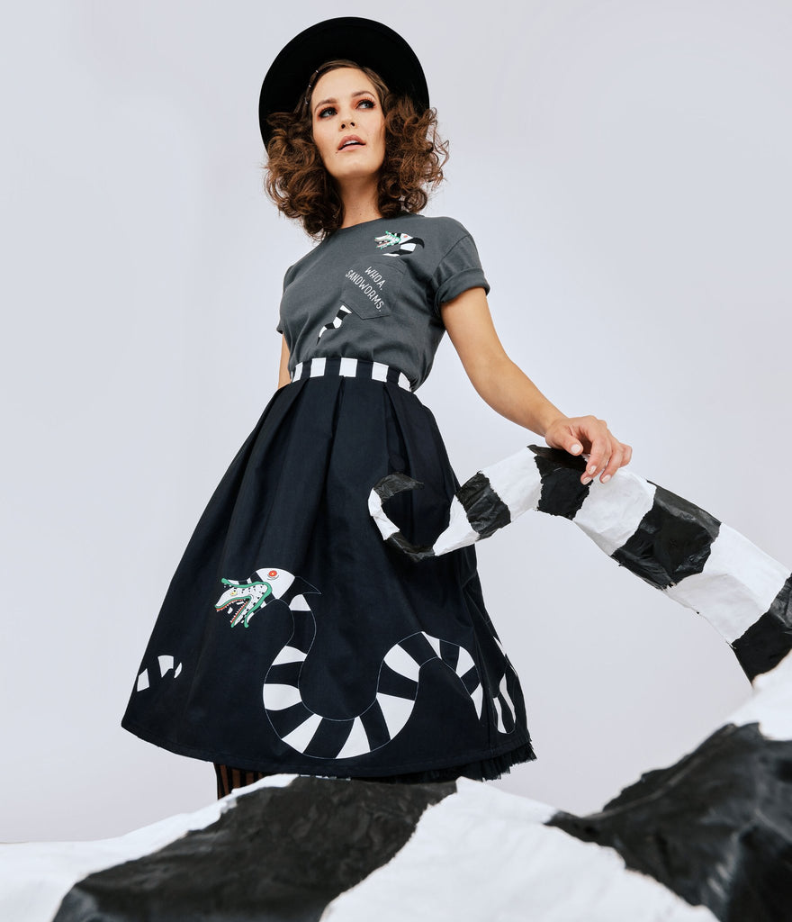 Unique vintage skeleton dress hot sale