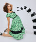 Beetlejuice x Unique Vintage Crawling Critters Print Hannah Swing Dress