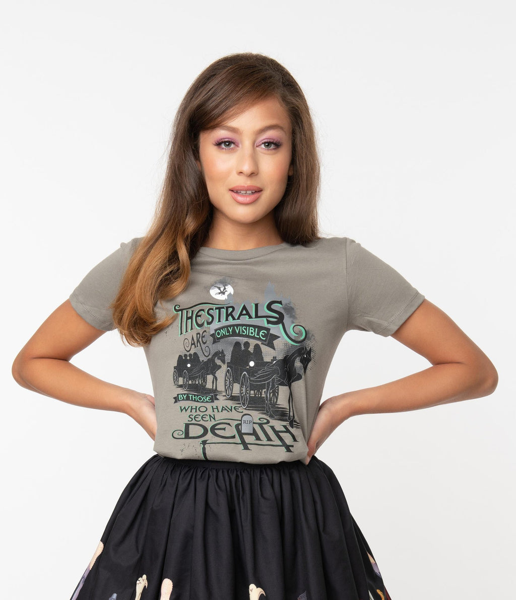 Harry Potter x Unique Vintage Thestrals Fitted Tee (XS and S ONLY)