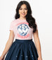 DC Comics x Unique Vintage Wonder Woman Fitted Tee (XS and S ONLY)