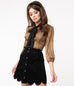 Smak Parlour Leopard Print Valedictorian Blouse (M, L and XL ONLY)