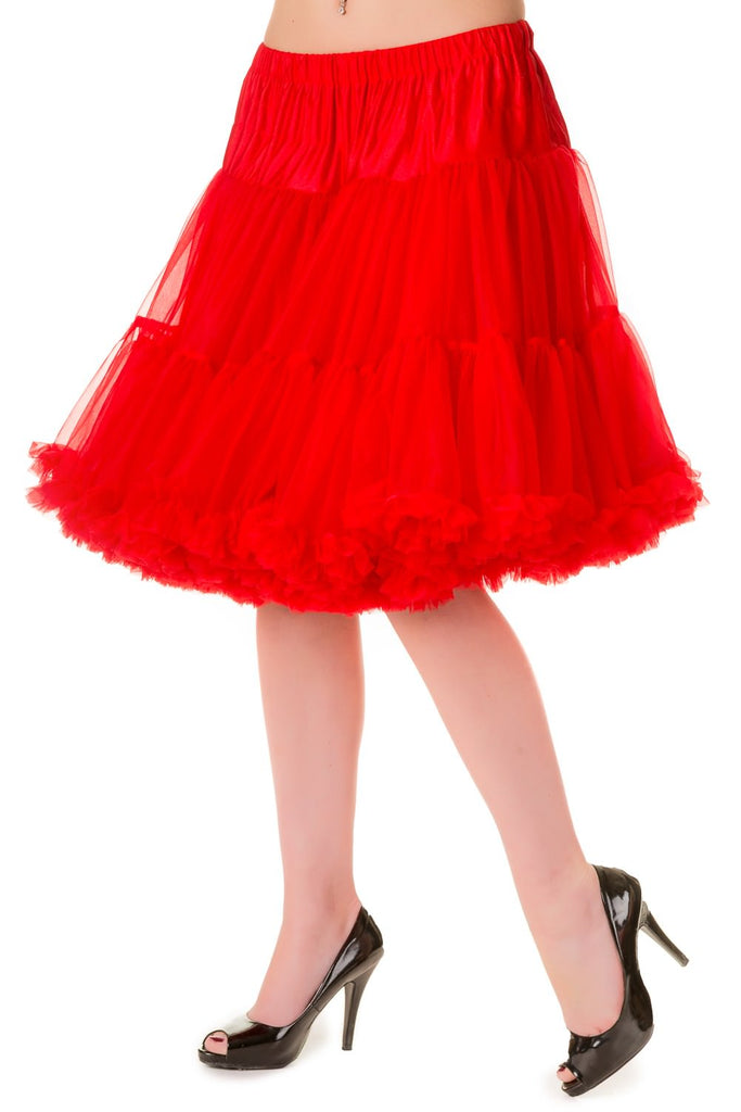 Walkabout Petticoat in Red - Natasha Marie Clothing