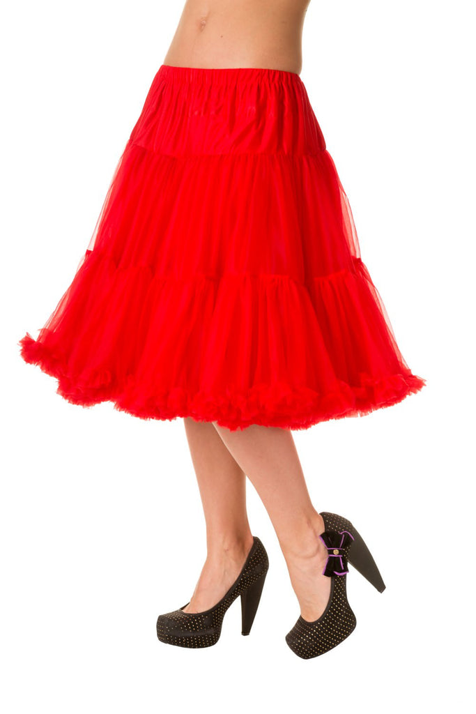 Starlite Petticoat in Red - Natasha Marie Clothing