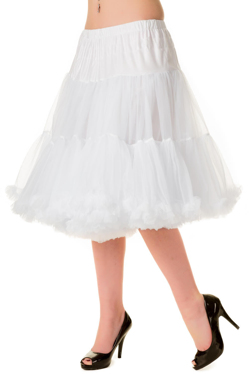 Starlite Petticoat in White - Natasha Marie Clothing