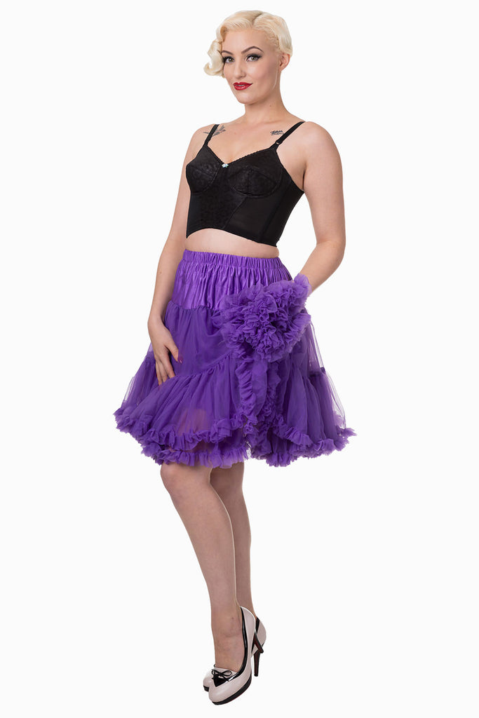 Walkabout Petticoat in Purple - Natasha Marie Clothing