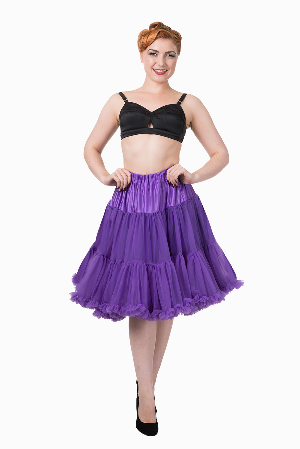 Starlite Petticoat in Purple - Natasha Marie Clothing