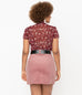 Unique Vintage Pink Corduroy Marlo Mini Skirt