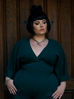 PRE ORDER Bauhaus Top in Hunter Green - Natasha Marie Clothing