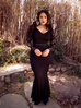 Black Marilyn Lace Gown in Black (S and 3XL ONLY)