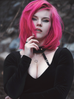 Black Marilyn Gown in Black Velvet
