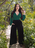 The Crawford Palazzo Pants in Black (XS and S ONLY)