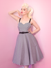 Dollface Dress in Black and White (XS and S ONLY) - Natasha Marie Clothing