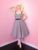 Dollface Dress in Black and White (XS and S ONLY) - Natasha Marie Clothing