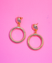 "Bad Girl Hoops" Gold Earrings - Natasha Marie Clothing