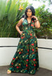 Limelight Jumpsuit in Dark Jungle (XS and M ONLY)