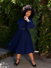 Salem Dress in Navy