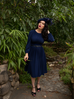 Salem Dress in Navy (XS ONLY)