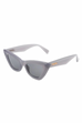 Simone 1960s Cat Eye Sunglasses in Grey