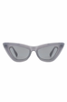 Simone 1960s Cat Eye Sunglasses in Grey