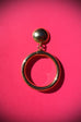 "Bad Girl Hoops" Gold Earrings - Natasha Marie Clothing