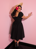 Vixen Swing Dress in Black