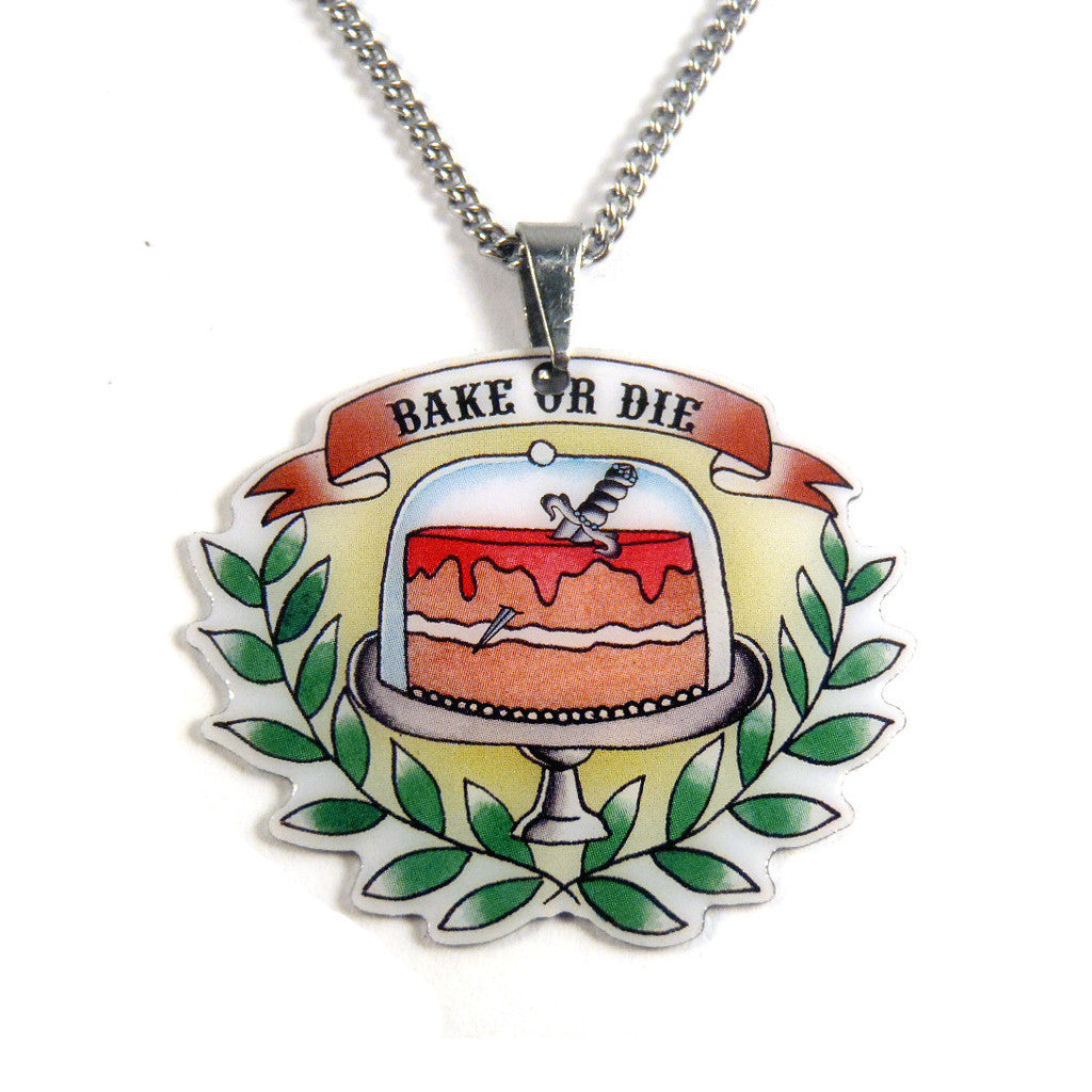 Bake or Die Pendant Natasha Marie Clothing
