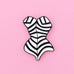 Barbie Bathing Suit Pin - Natasha Marie Clothing