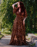 Lydia Dress in Leopard Mesh (S ONLY)