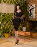 The Manhattan Leopard Pencil Dress