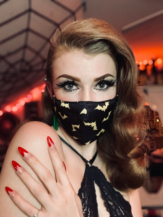 Sourpuss Luna Bats Mask