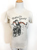 Thrills and Spills! T-Shirt in Heather Beige (S ONLY)