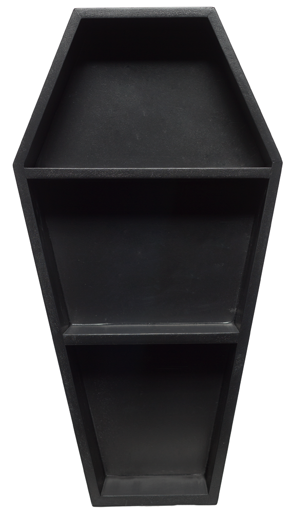 Sourpuss Coffin Shelf Black