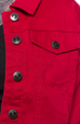 Sourpuss Essential Jacket Burgundy (XS ONLY)
